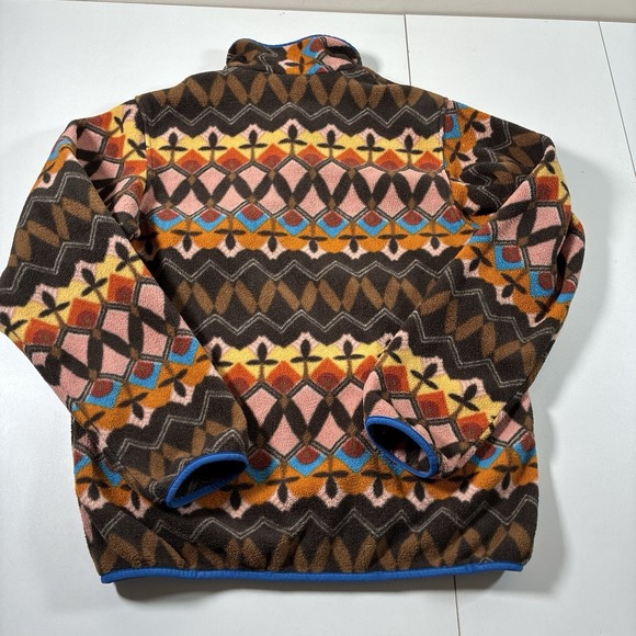 Patagonia Lightweight Synchilla Snap-T Fleece M Champions Big Anthos Aztec - Picture 4 of 9